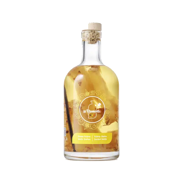 Maison Rhumantic, rhum arrangé Ananas Victoria et vanille Bourbon