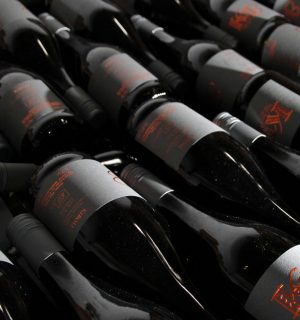 Cave et barriques de vin